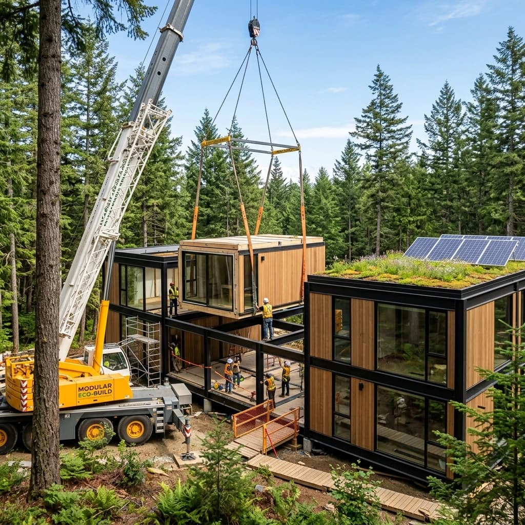Architettura Modulare a Secco: Perché è il futuro delle costruzioni ecosostenibili