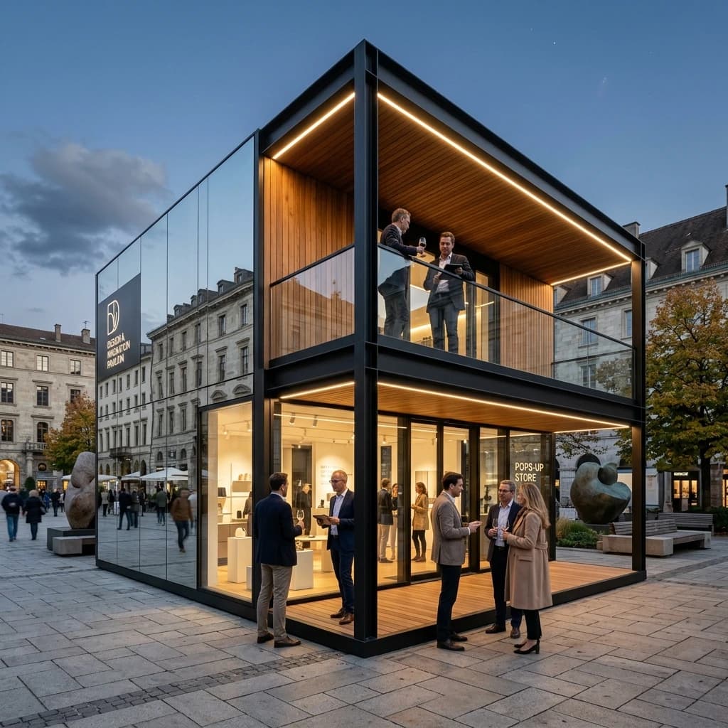 Allestimenti Fieristici Modulari e Pop-Up Store di Lusso: Guida a Normative, Sicurezza e Noleggio Operativo
